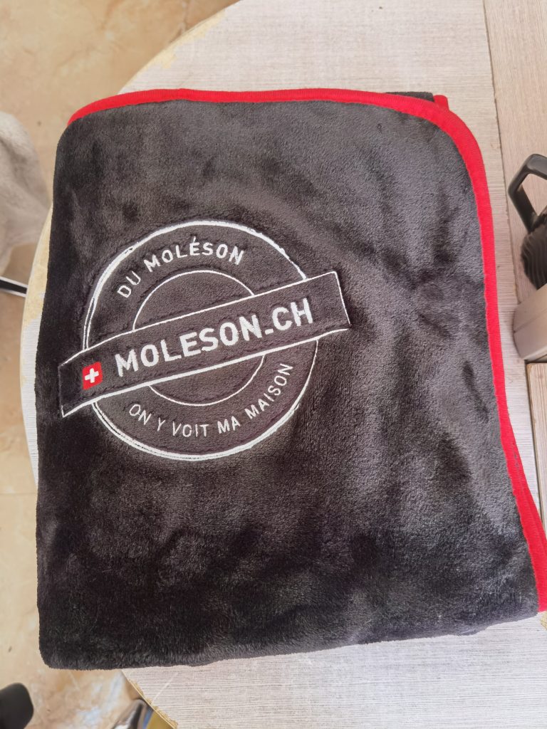 Branded blankets