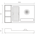 P-tray set
